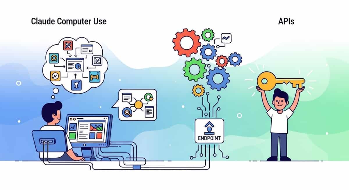 Background image for "Claude Computer Use vs APIs: Real-World Agent Comparison"