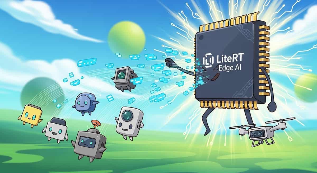 Background image for "LiteRT Edge AI: Deploy ML to Microcontrollers"