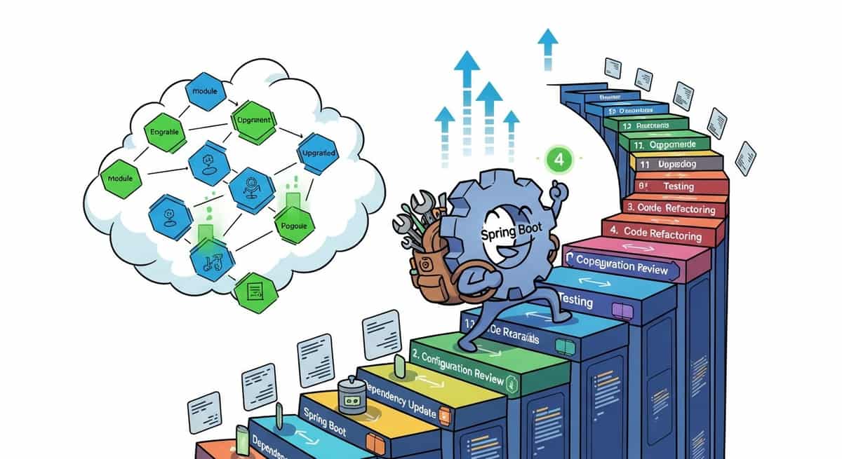 Background image for "Spring Boot 4 Migration: Step by Step Upgrade Guide"