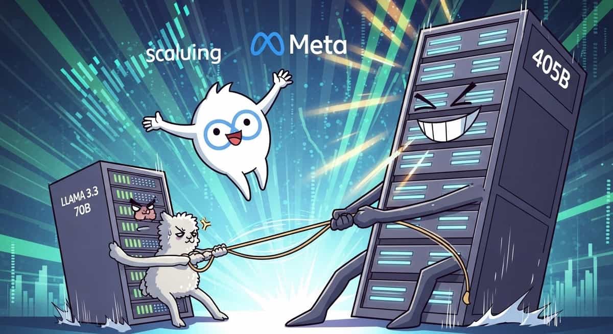 Llama 3.3 70B vs 405B: Meta's Scaling Revolution