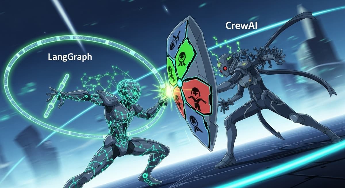 AI Agent Framework Wars: LangGraph vs CrewAI Showdown