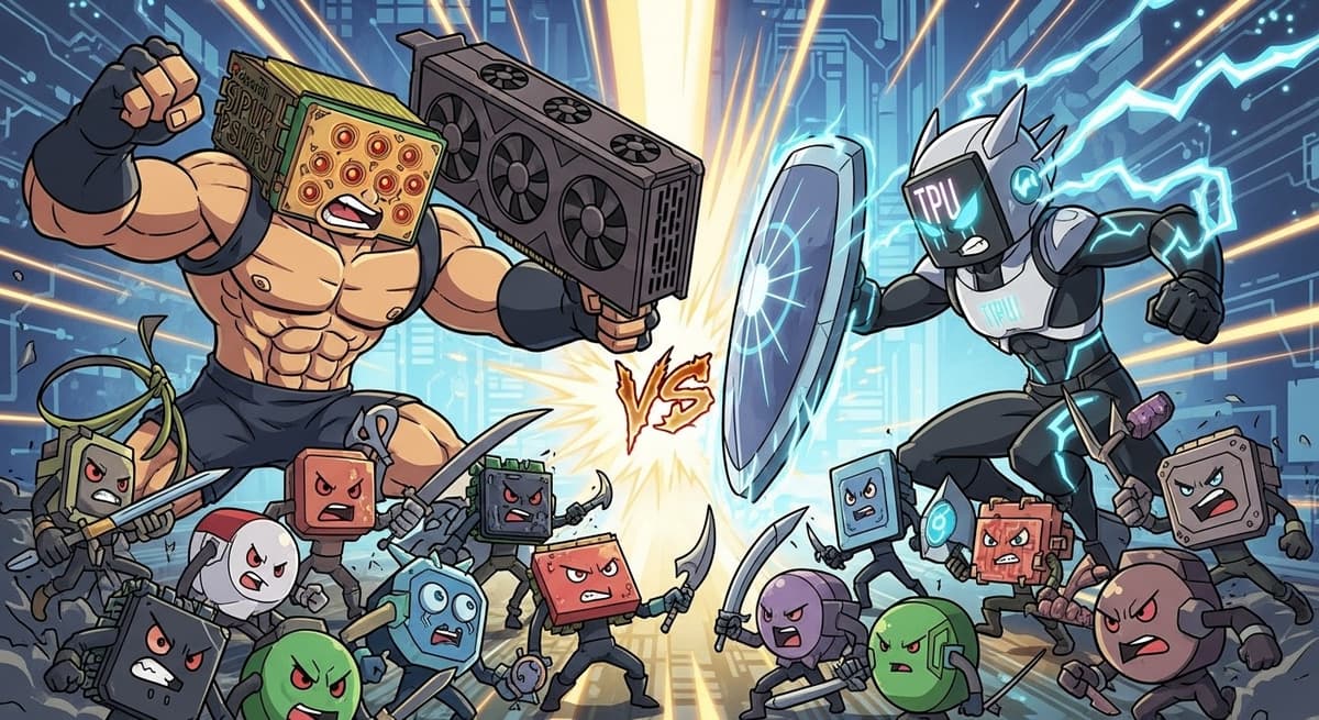 AI Hardware Battle: GPUs vs TPUs vs Custom ASICs 2025