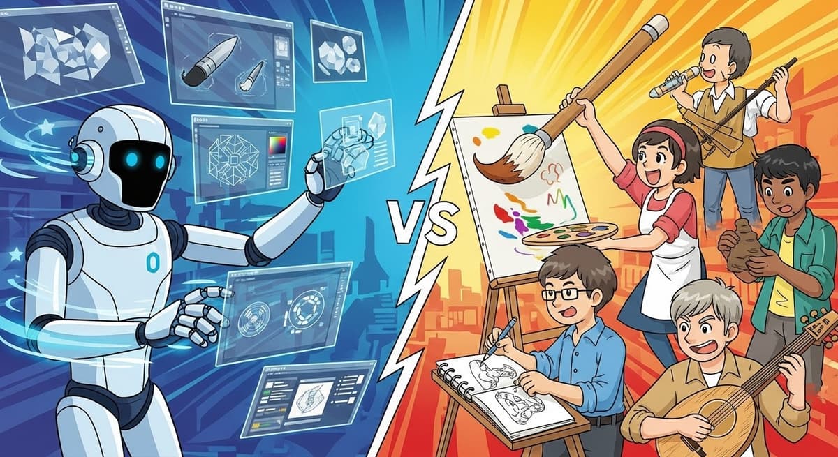 AI Design Tools vs Human Creativity: 2025's Battle