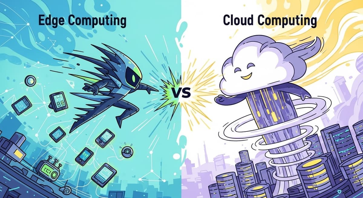 Edge Computing vs Cloud Computing: 2025's Battle