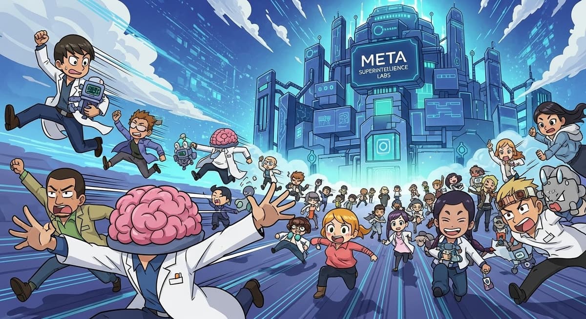 Meta's $15B Superintelligence Labs Sparks AI Talent War