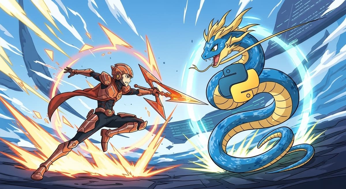 Programming Language Wars 2025: Rust vs Python Showdown