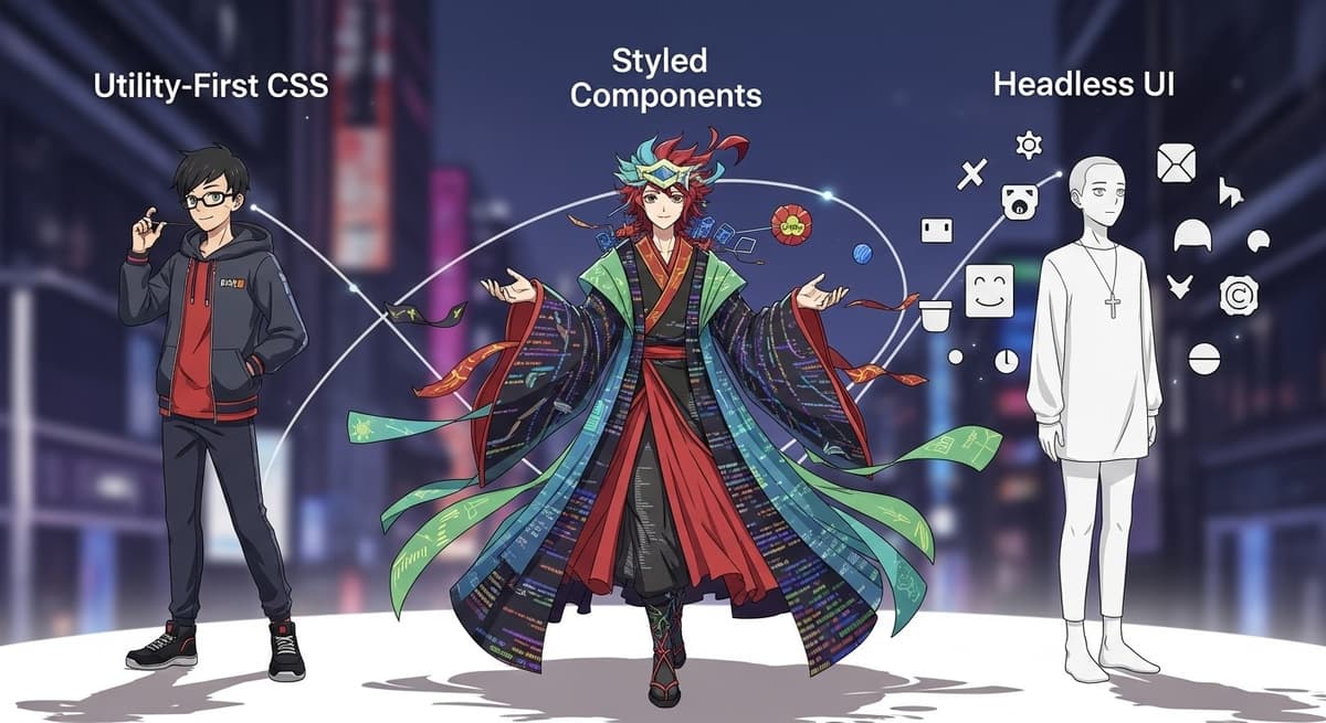 React UI Libraries 2025: Styled vs Utility vs Headless