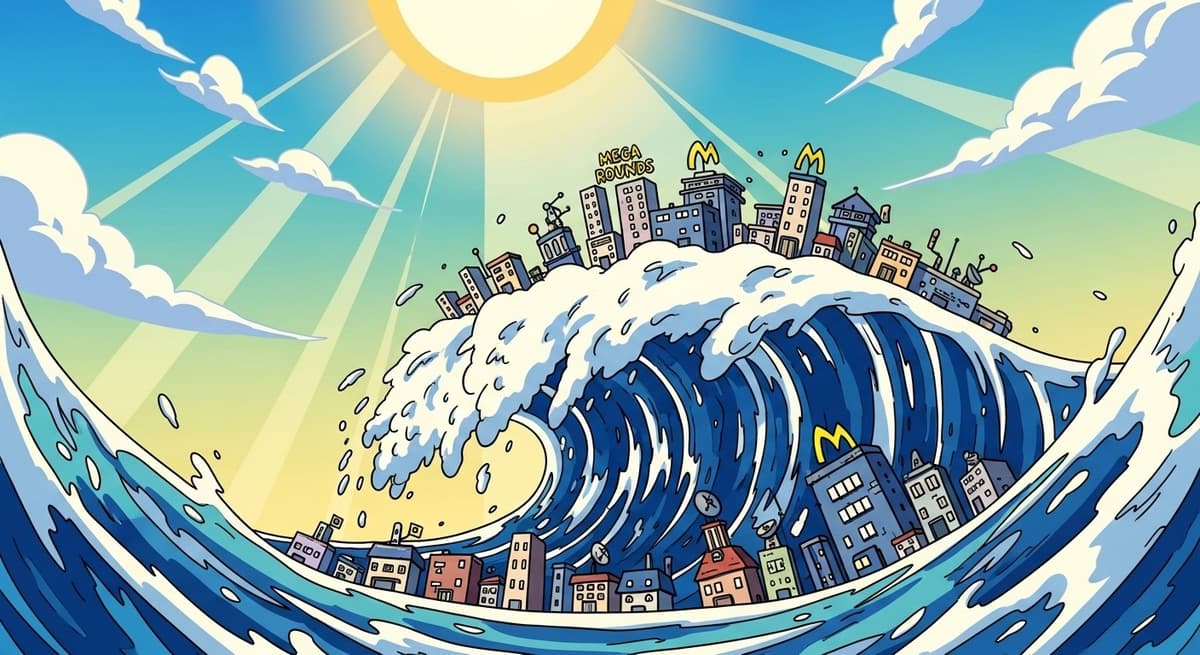 Late-Stage Mega Rounds Signal Startup Maturation Wave