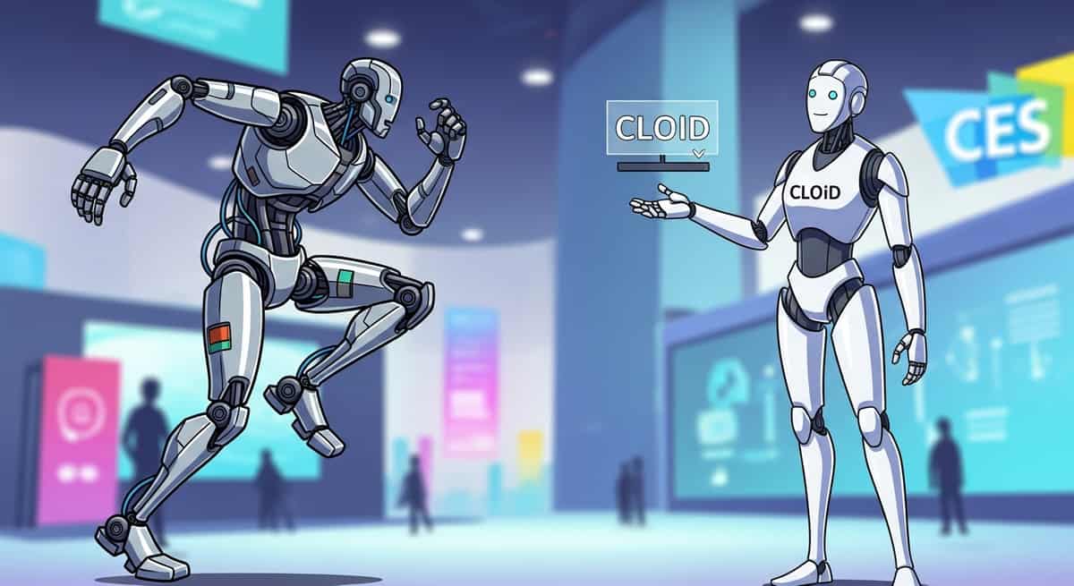 Background image for "CES 2026 Humanoid Robots: Atlas vs CLOiD Comparison"