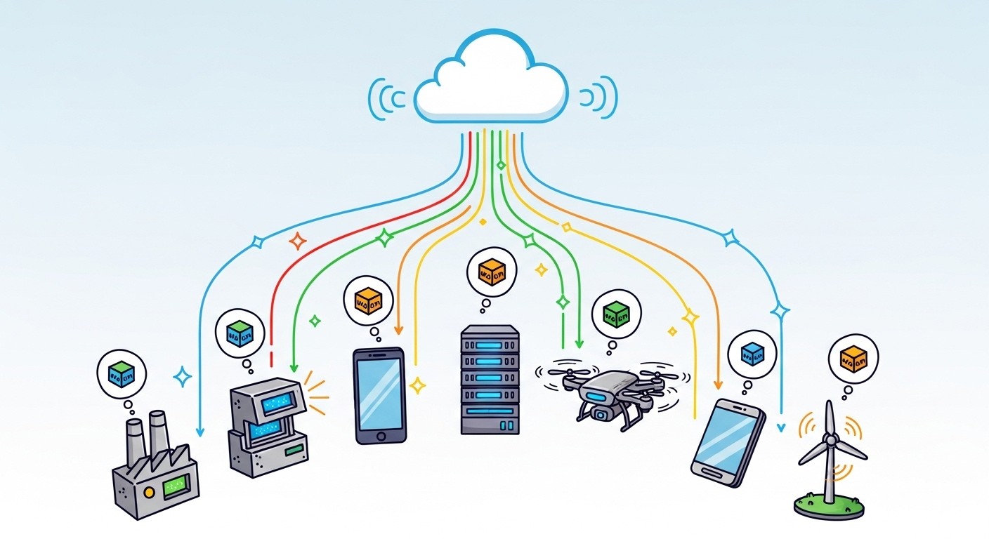 WebAssembly deployment architecture for edge computing